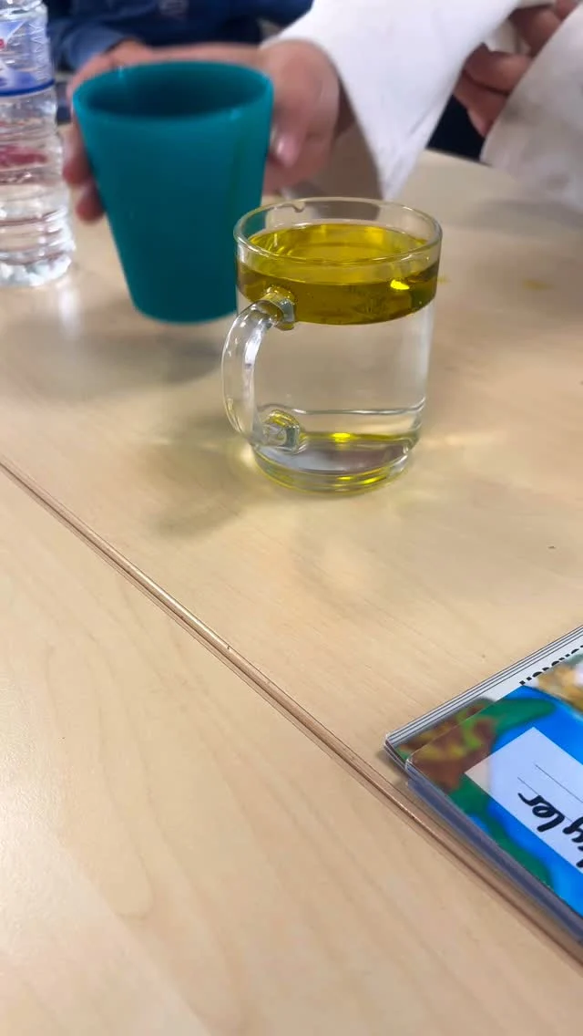Vandaag het thema 🍃 Klimaatkenners🍃 van @blinkdeelt afgesloten met het proefje “Lava in een glas”. 🌋 #daltononderwijs #blinklezen #blinkwereld #ontdekkendleren #onderwijsplezier